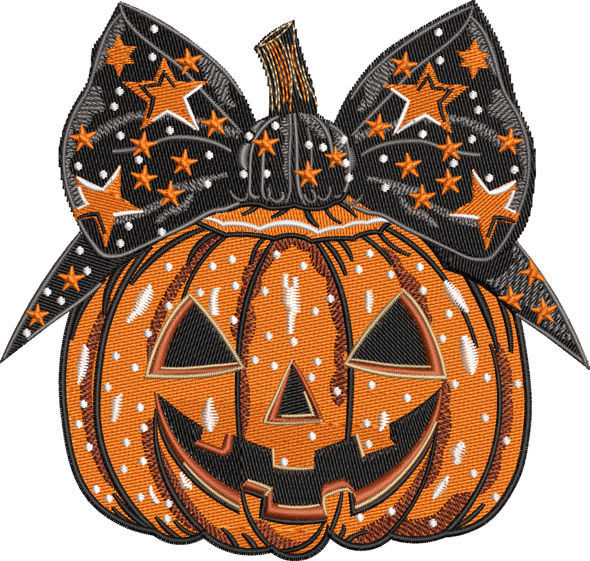 5 Motifs de broderie machine : Halloween Thanksgiving