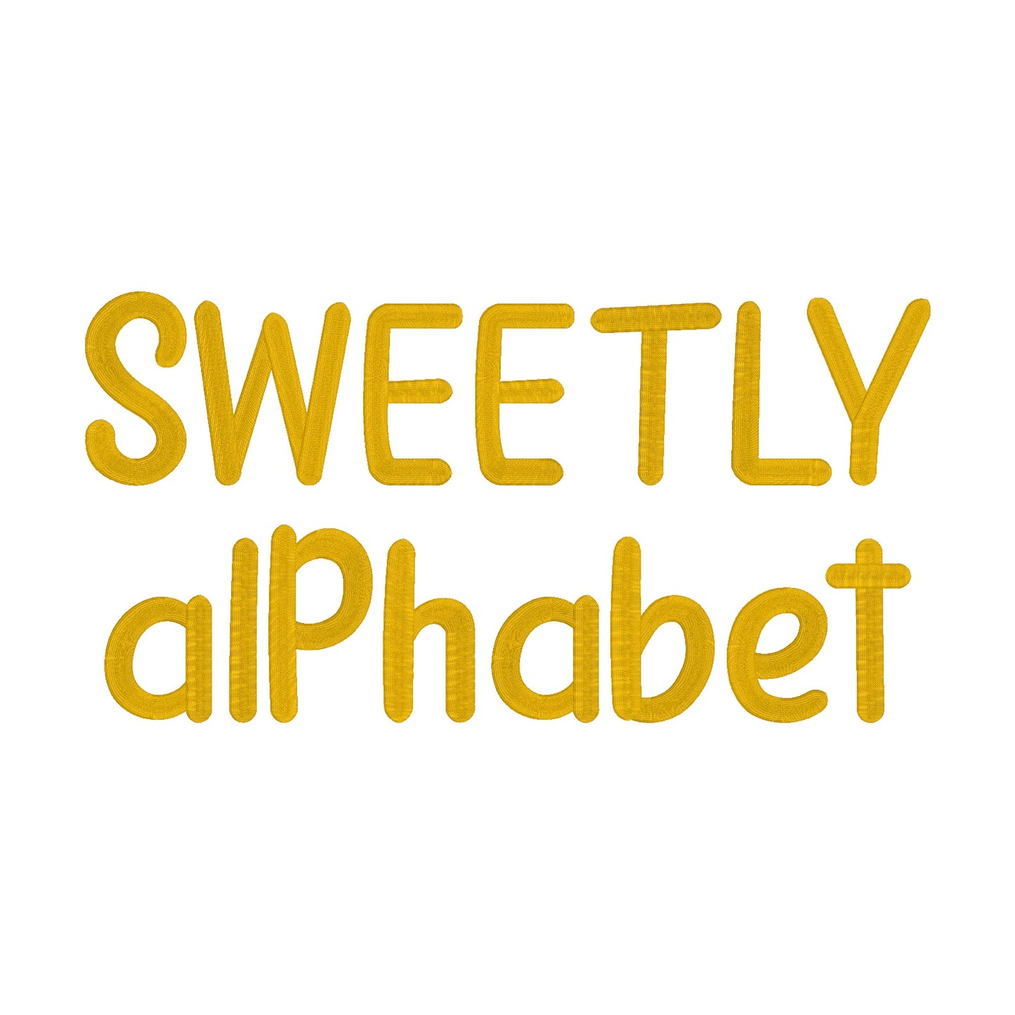 10 Alphabets 3D Puff format BX