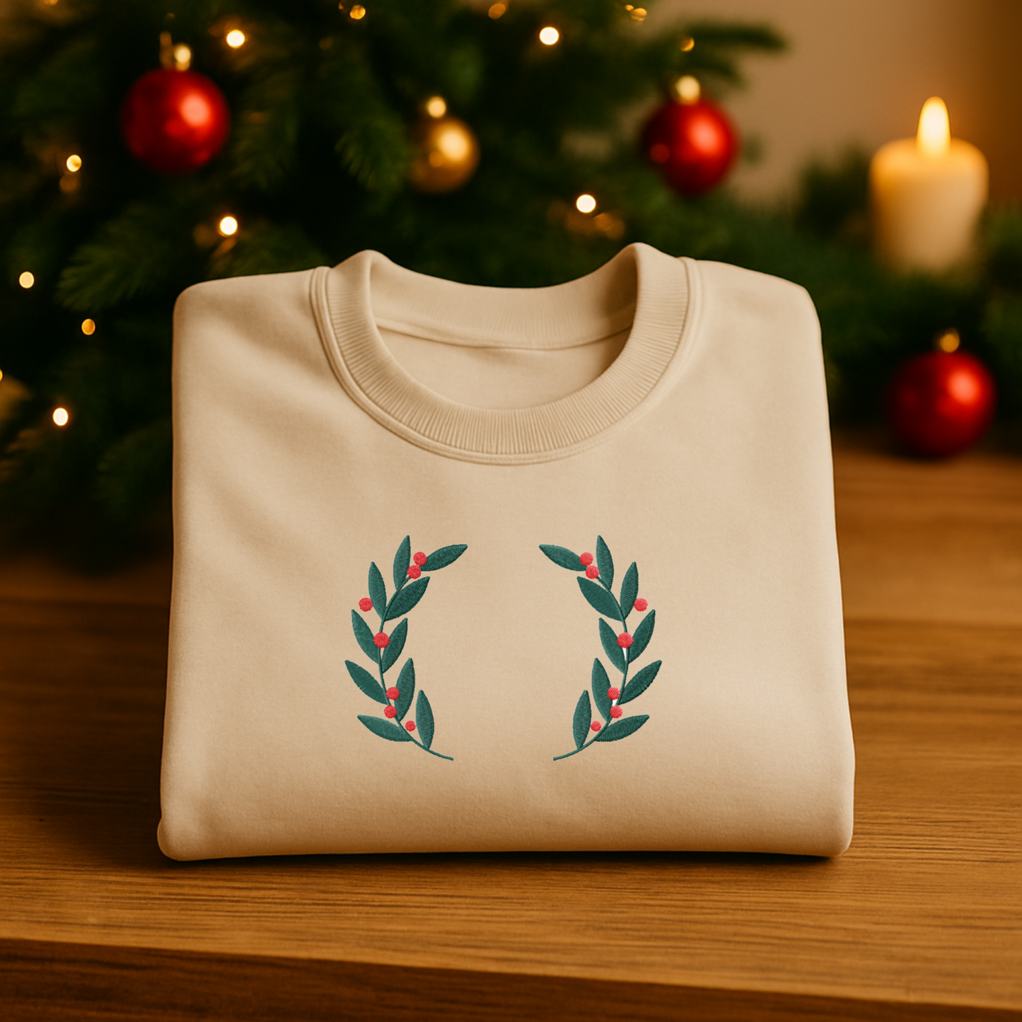 Pack de 6 motifs: Cadre de Guirlande de Noël