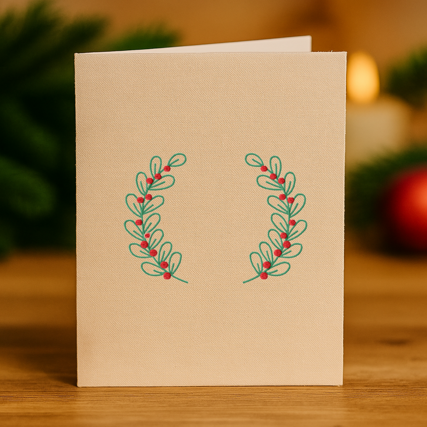 Pack de 6 motifs: Cadre de Guirlande de Noël