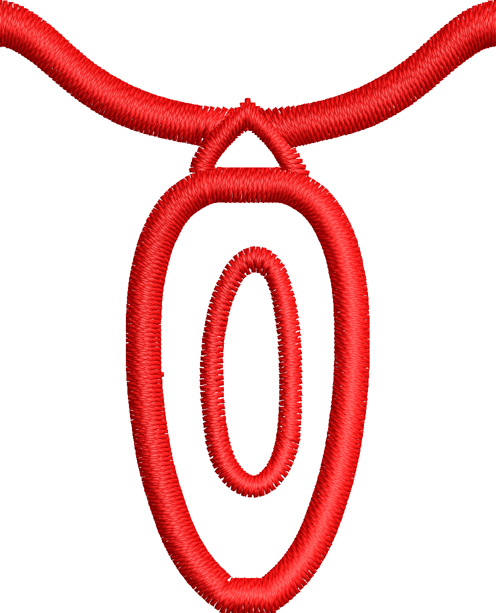 36 Motifs de broderie machine : Alphabet Guirlande 2