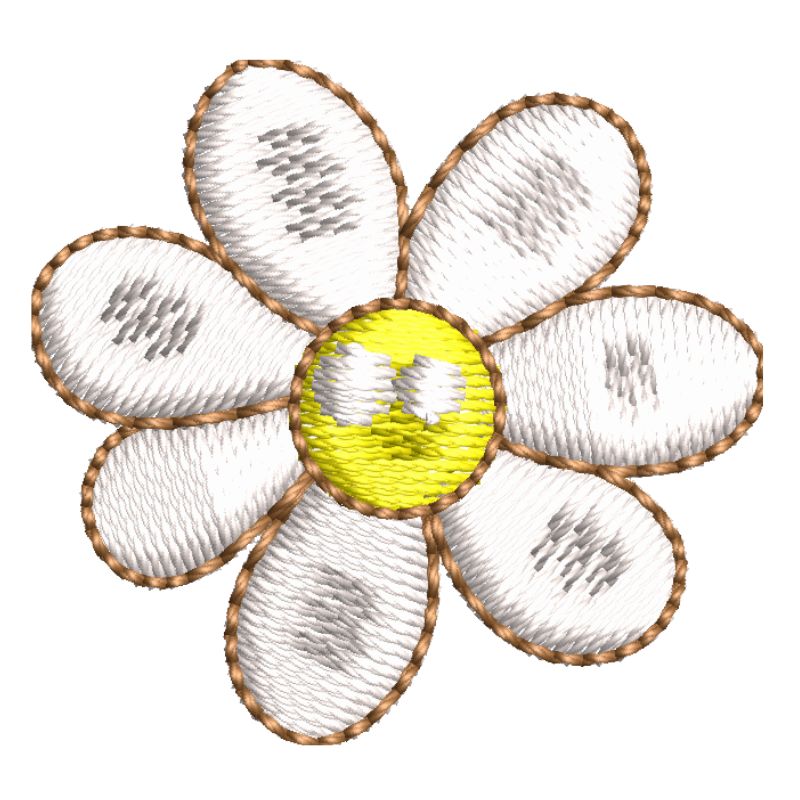 17 motifs de broderie machine : Éléments décoratifs