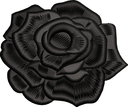 19 motifs de broderie machine : Fleurs une couleur