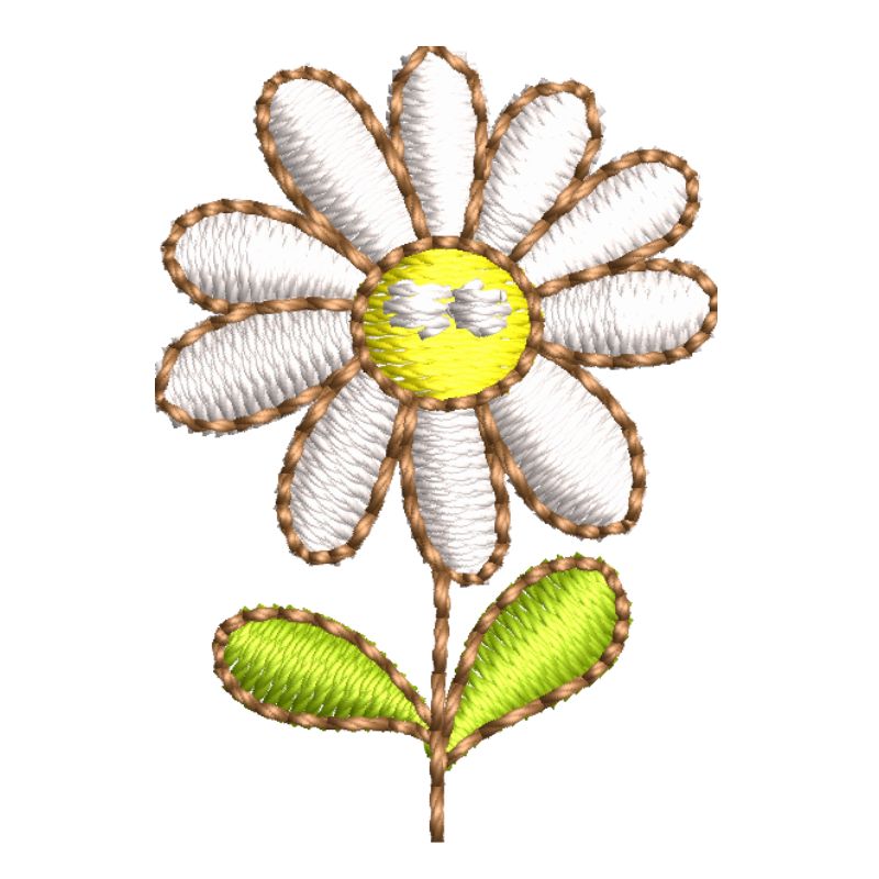 17 motifs de broderie machine : Éléments décoratifs