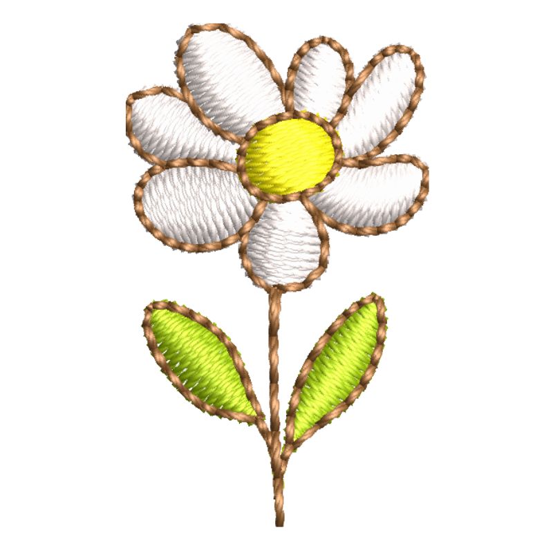 17 motifs de broderie machine : Éléments décoratifs