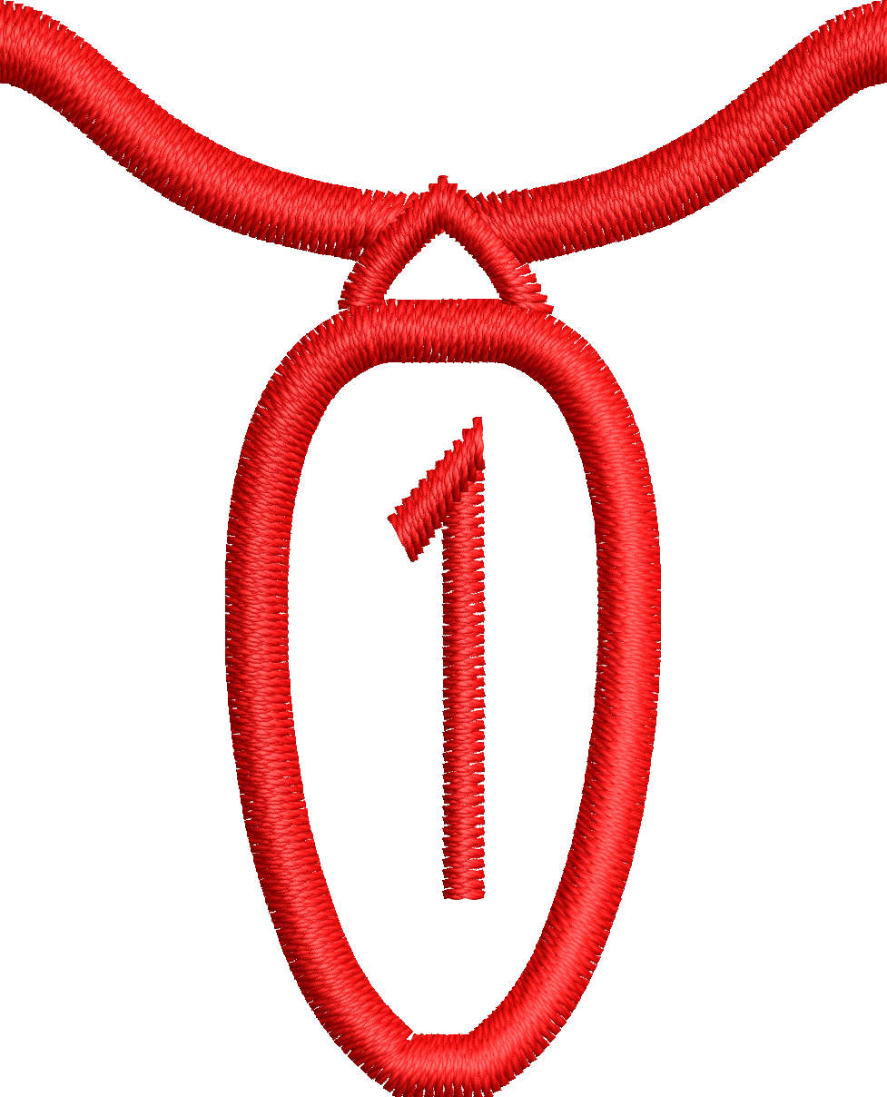 36 Motifs de broderie machine : Alphabet Guirlande 2