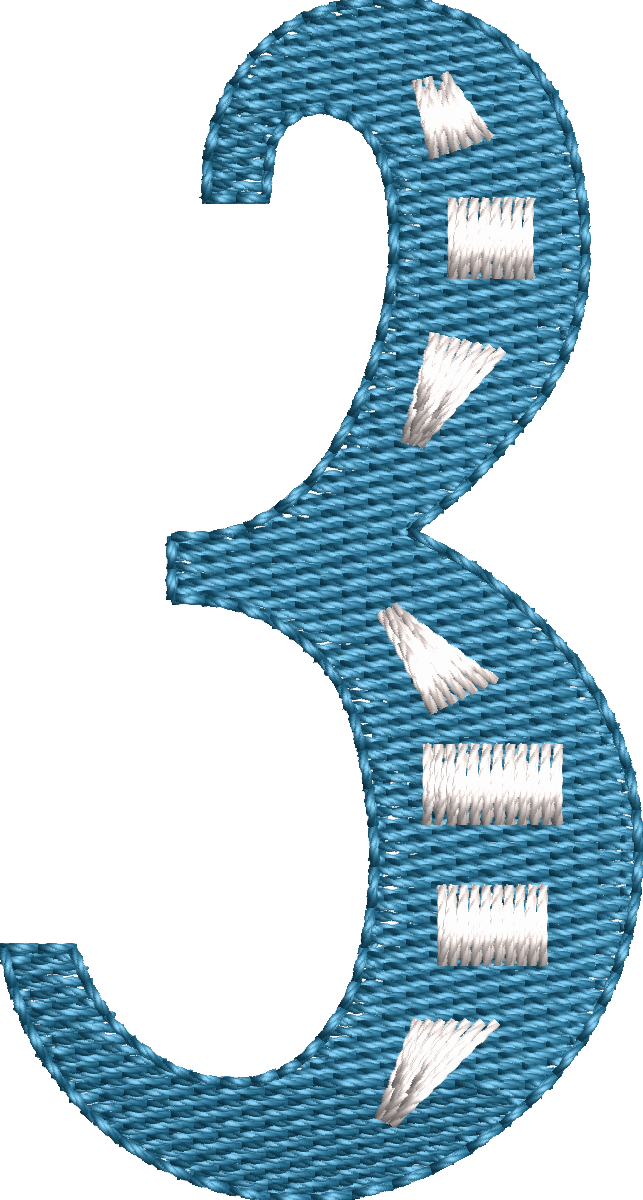 87 Motifs de broderie machine : Alphabet Hiver et symboles