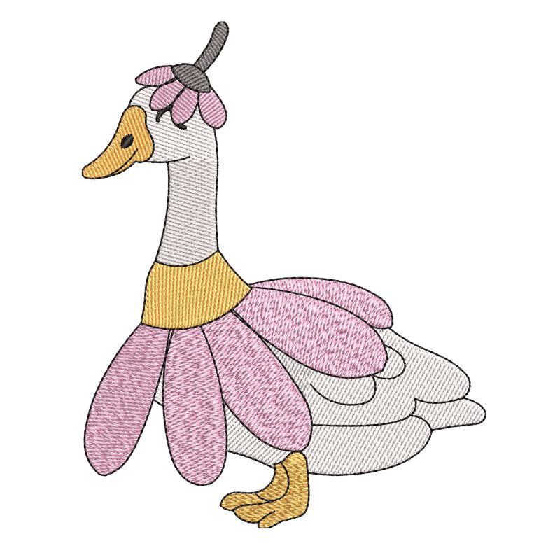 8 Motifs de broderie machine : Canards en vacances