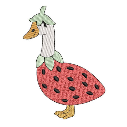 8 Motifs de broderie machine : Canards en vacances