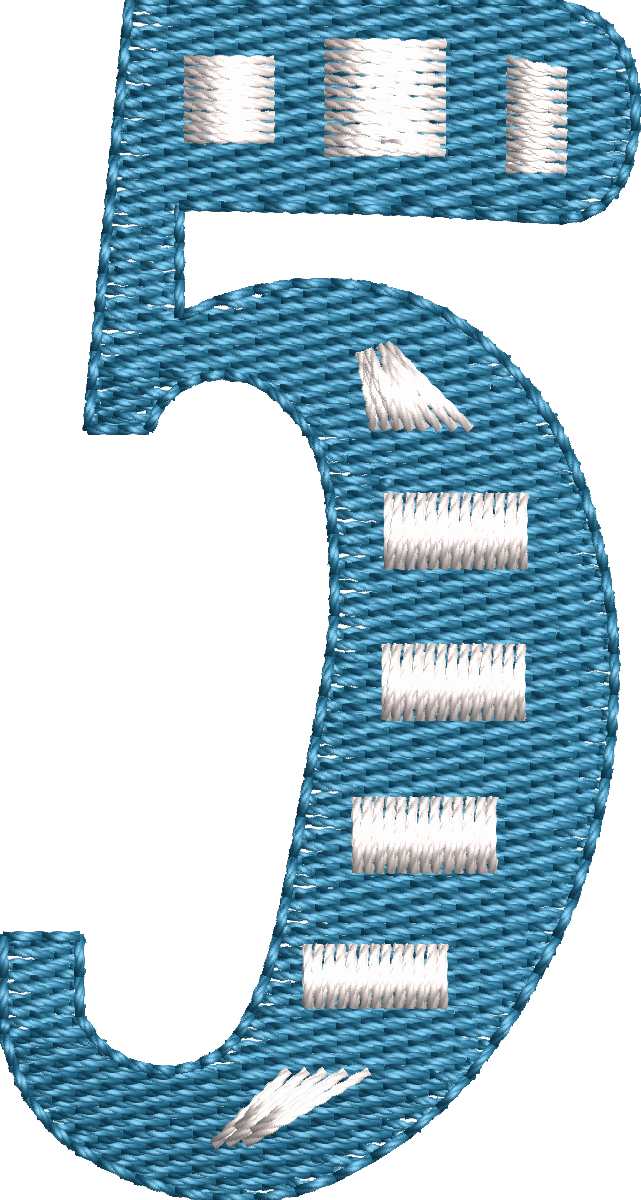 87 Motifs de broderie machine : Alphabet Hiver et symboles