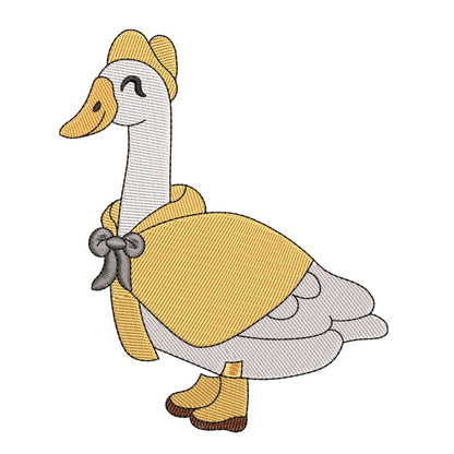 8 Motifs de broderie machine : Canards en vacances