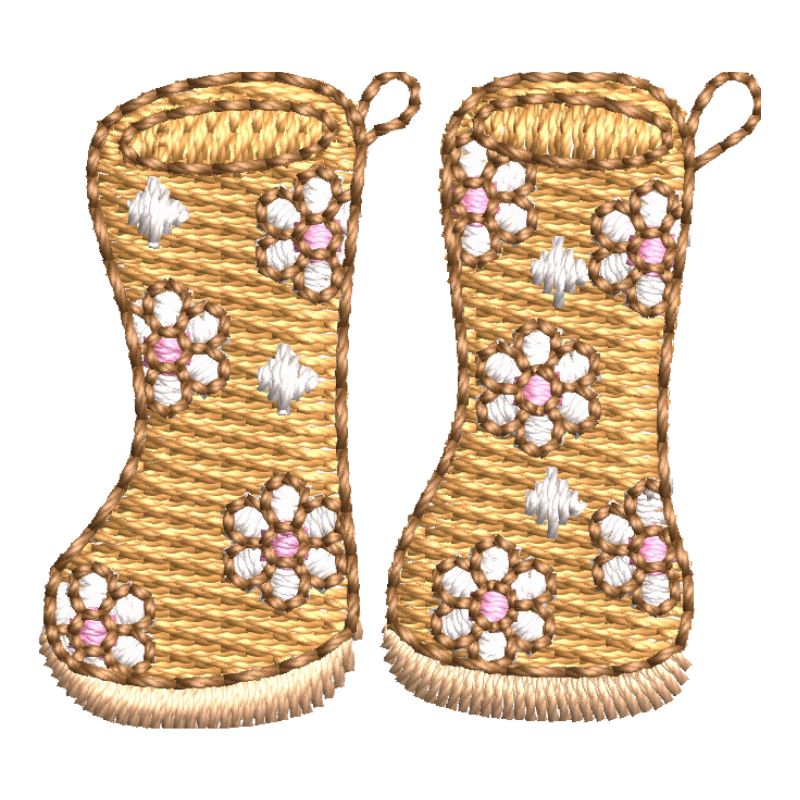 17 motifs de broderie machine : Éléments décoratifs