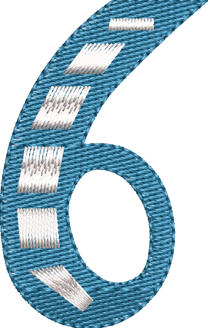 87 Motifs de broderie machine : Alphabet Hiver et symboles