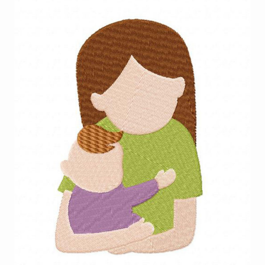 Motif de broderie machine : Amour de maman 10
