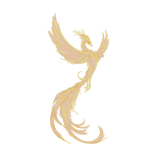 Motif de broderie machine : Phoenix