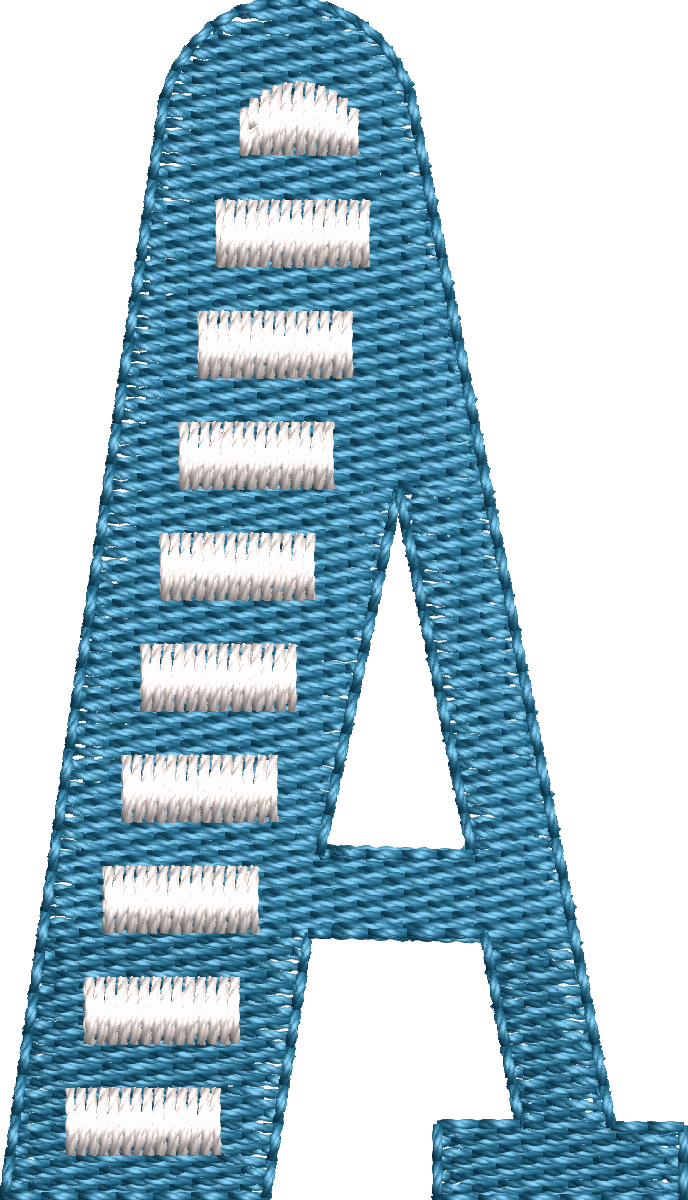 87 Motifs de broderie machine : Alphabet Hiver et symboles