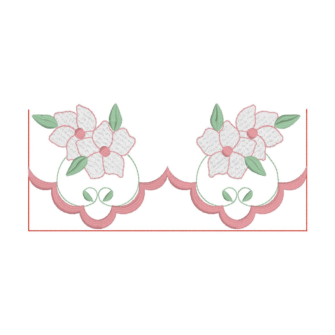 Vidéo motifs de broderie machine : Parfums Floraux
