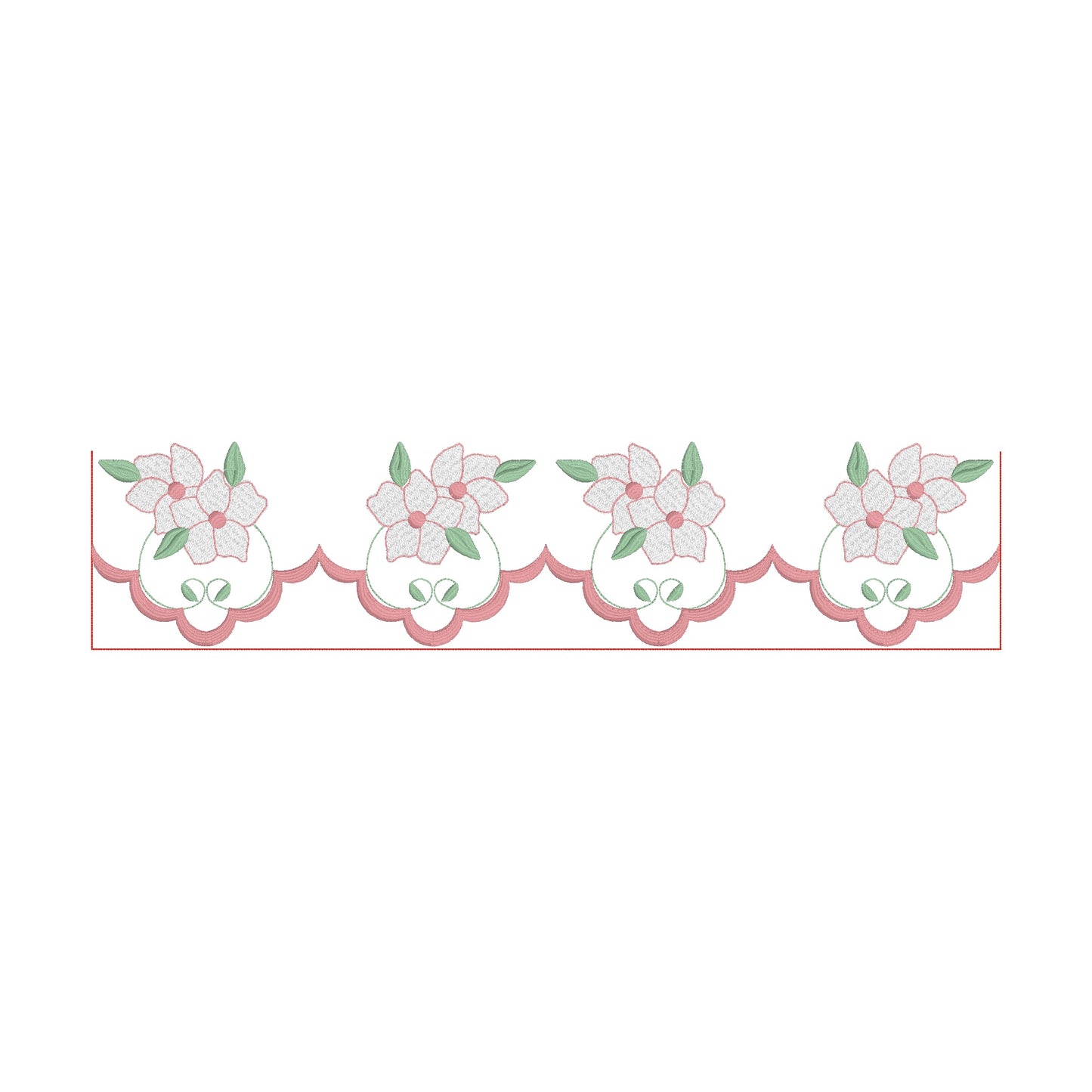Vidéo motifs de broderie machine : Parfums Floraux