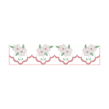 Vidéo motifs de broderie machine : Parfums Floraux