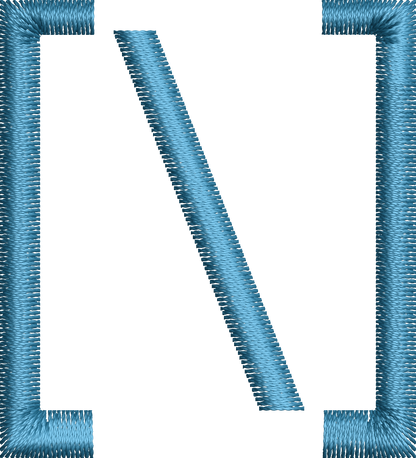 87 Motifs de broderie machine : Alphabet Hiver et symboles