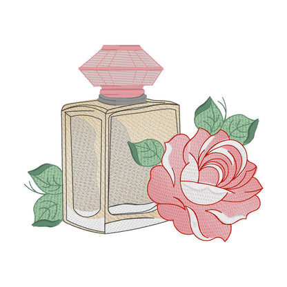 Vidéo motifs de broderie machine : Parfums Floraux