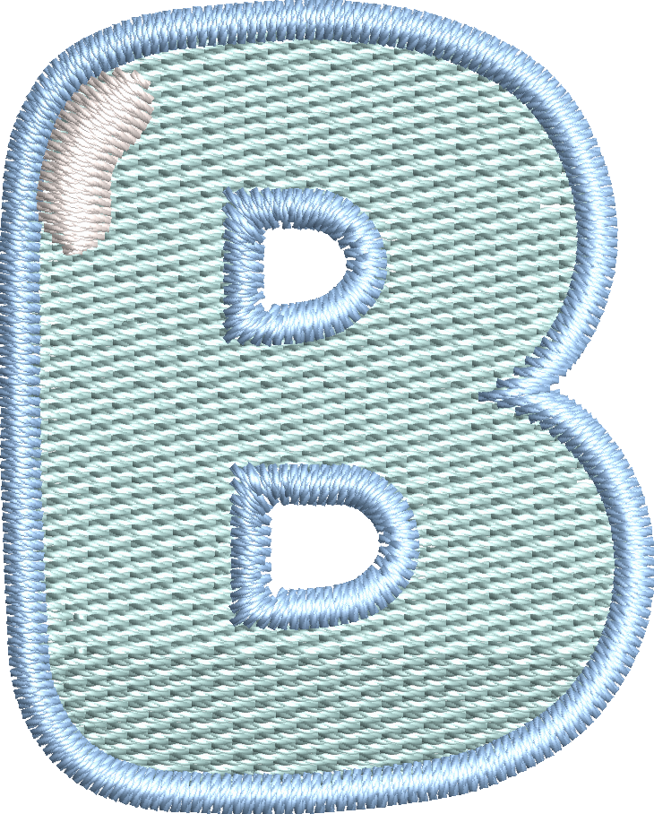 26 Motifs de broderie machine : Alphabet Labubu