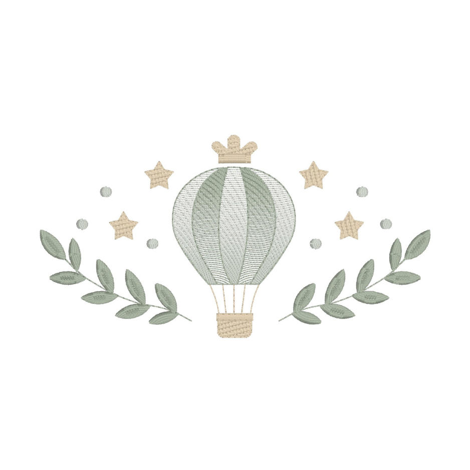 7 Motifs de broderie machine : Royal Garçon