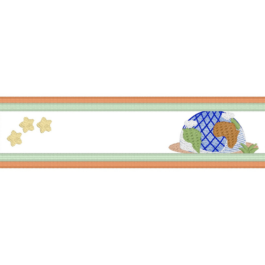 Motifs de broderie machine : Bordure Petit Prince
