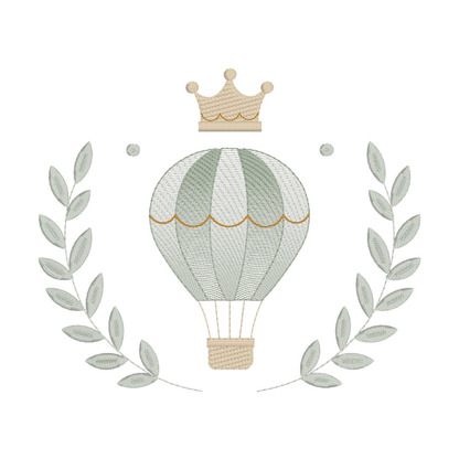 7 Motifs de broderie machine : Royal Garçon