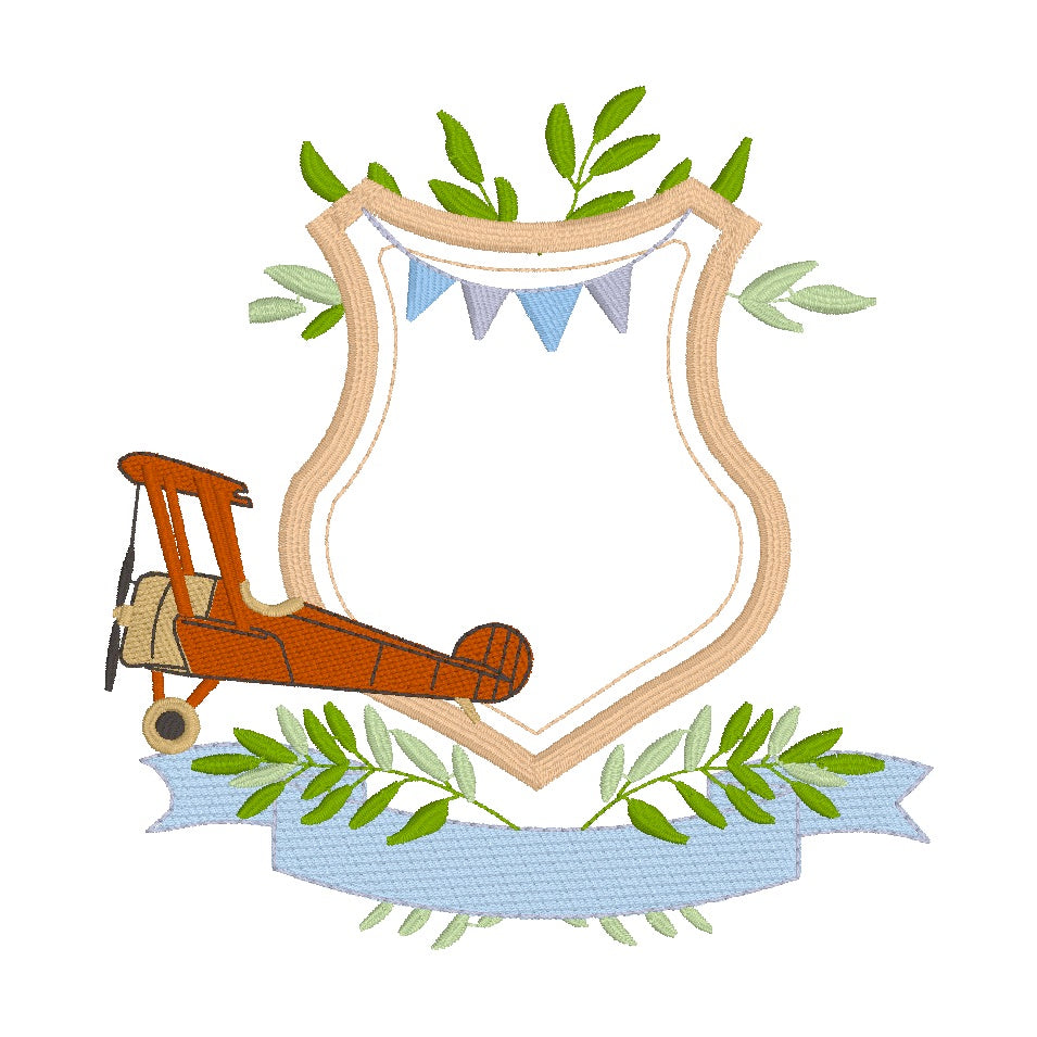40 motifs de broderie machine : Blasons variés