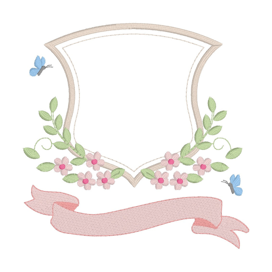 40 motifs de broderie machine : Blasons variés