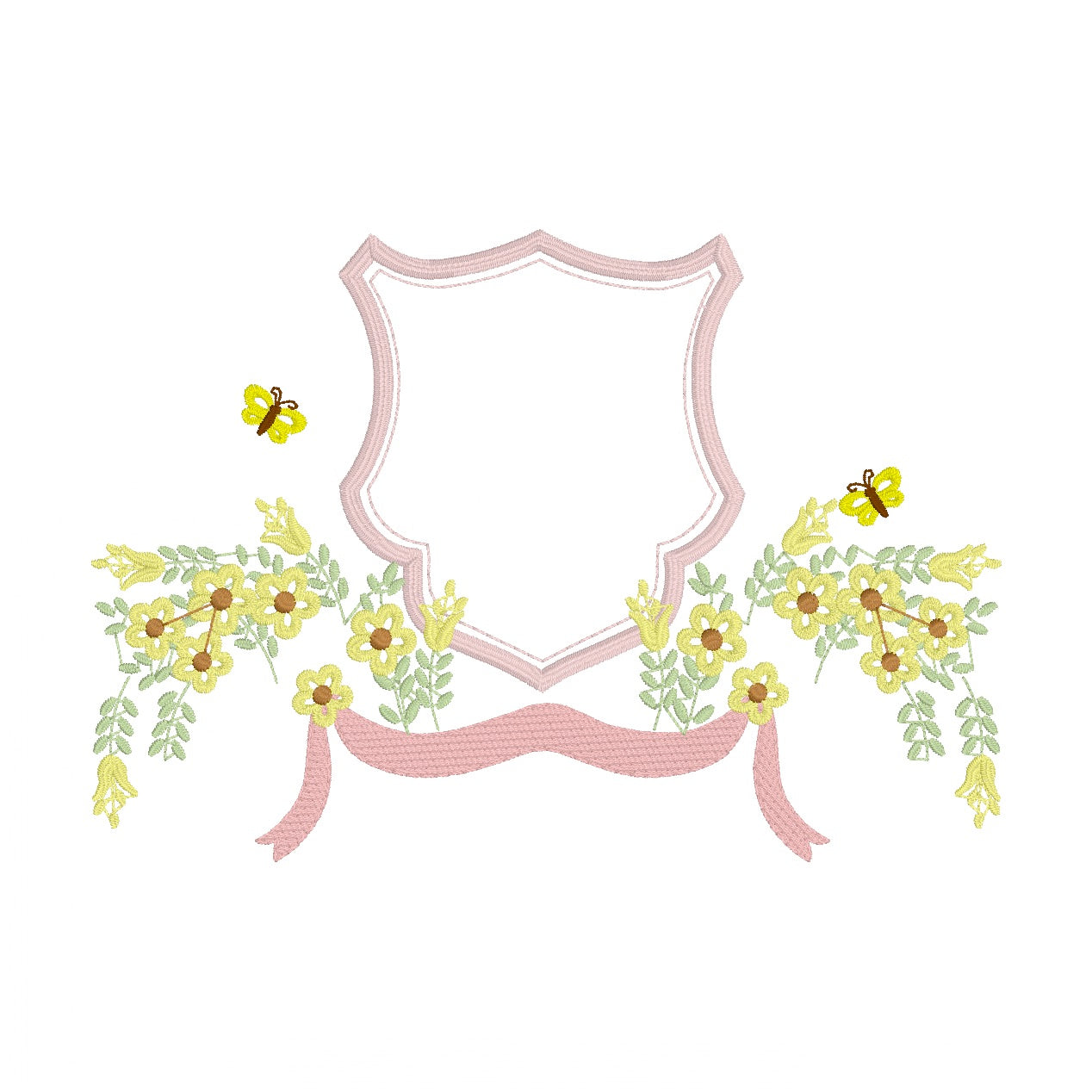 40 motifs de broderie machine : Blasons variés