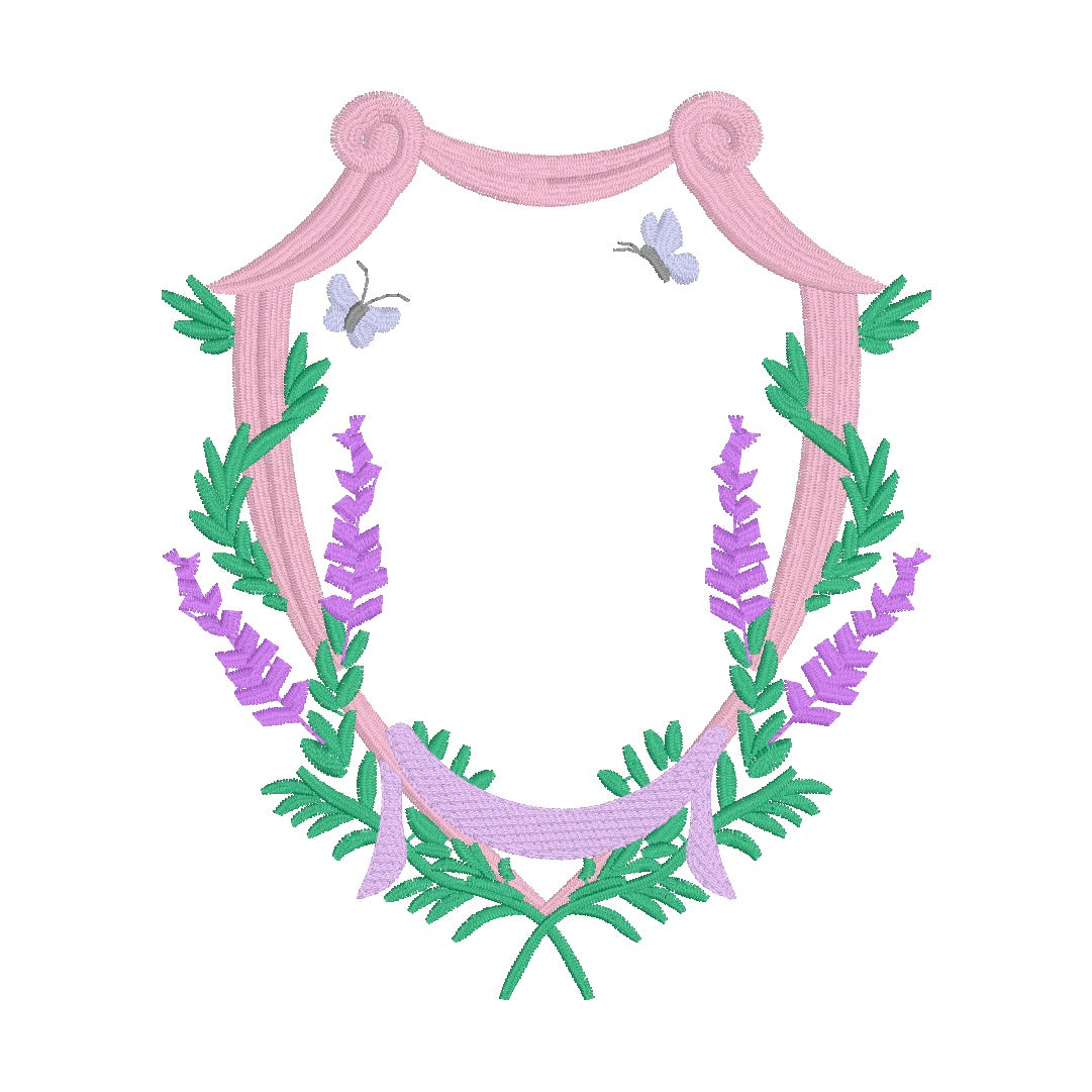 40 motifs de broderie machine : Blasons variés