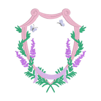40 motifs de broderie machine : Blasons variés