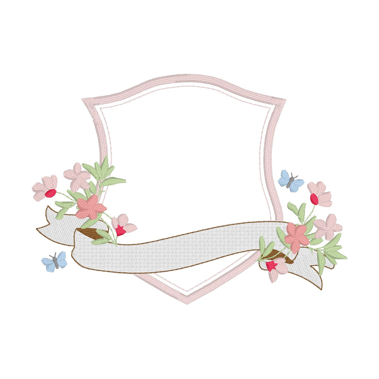 40 motifs de broderie machine : Blasons variés
