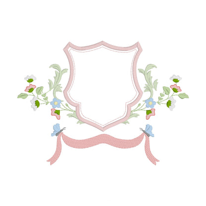 40 motifs de broderie machine : Blasons variés