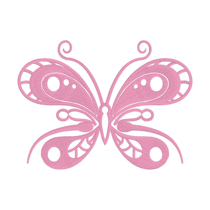 12 Motifs de broderie machine : Papillons