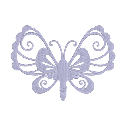 12 Motifs de broderie machine : Papillons
