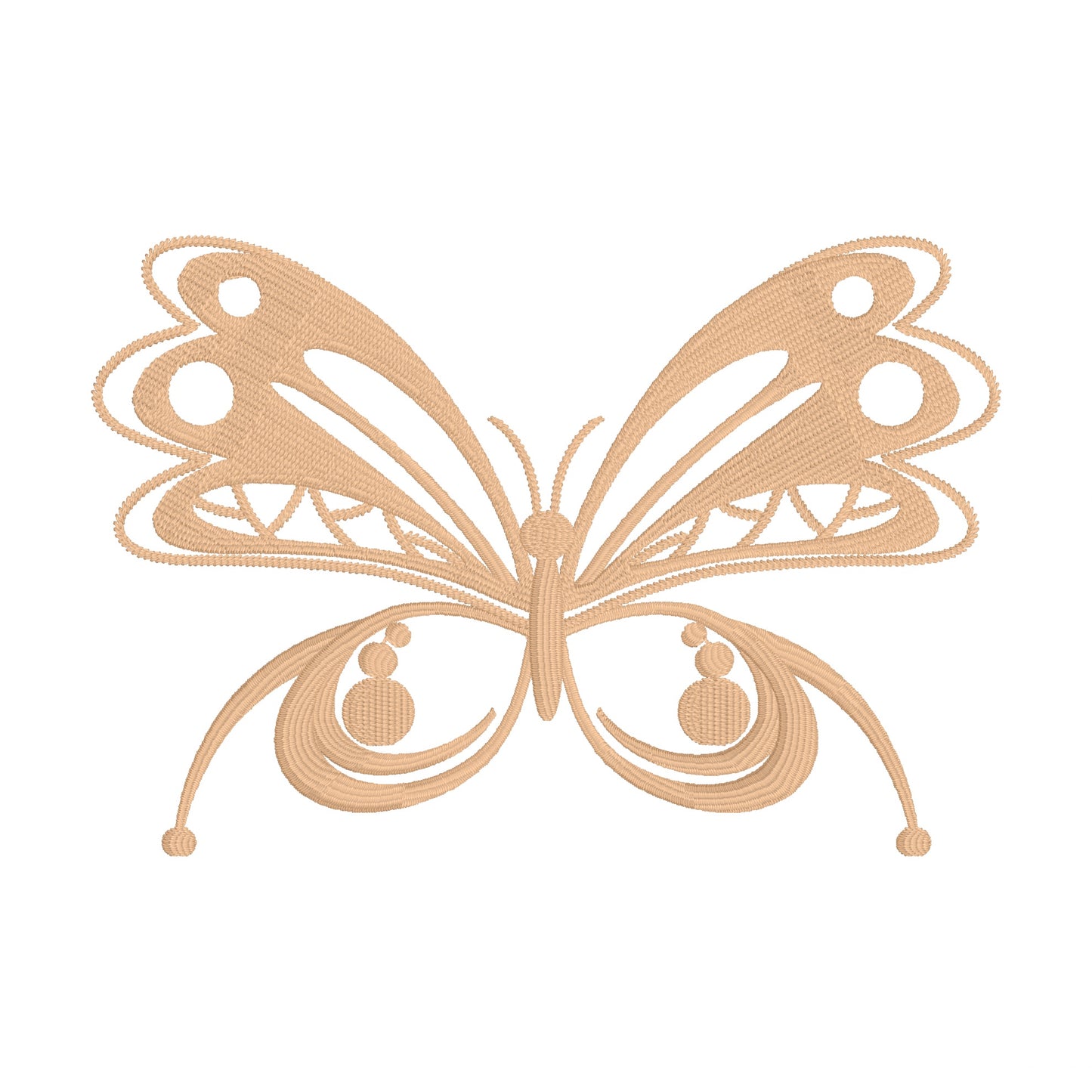 12 Motifs de broderie machine : Papillons