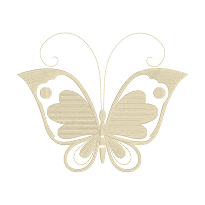 12 Motifs de broderie machine : Papillons