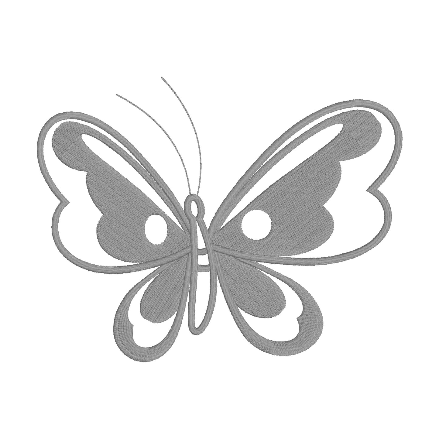 12 Motifs de broderie machine : Papillons