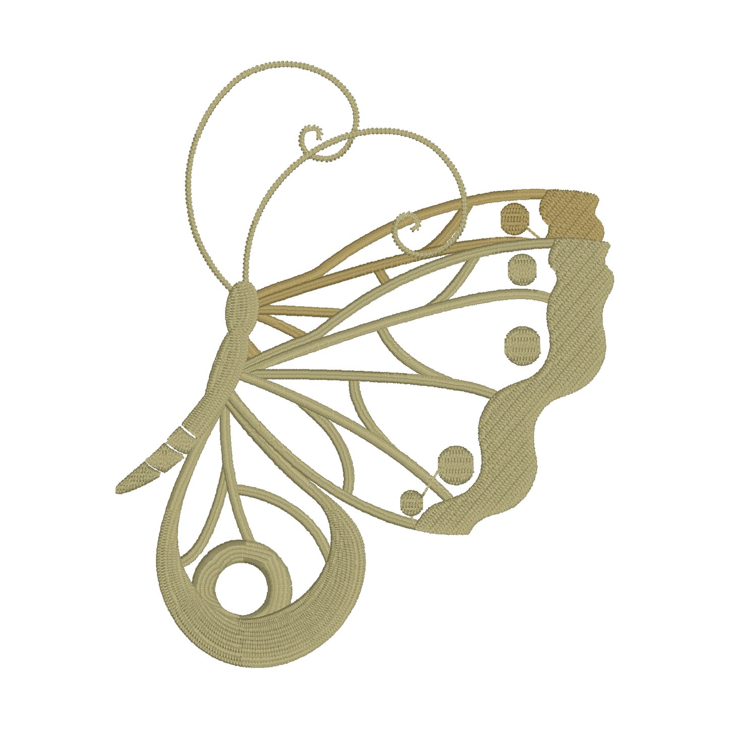 12 Motifs de broderie machine : Papillons
