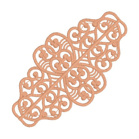 11 motifs en dentelle FSL : Anneaux serviettes