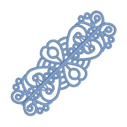 11 motifs en dentelle FSL : Anneaux serviettes