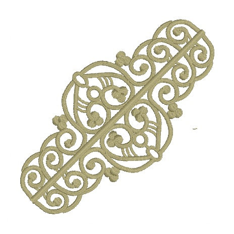 11 motifs en dentelle FSL : Anneaux serviettes