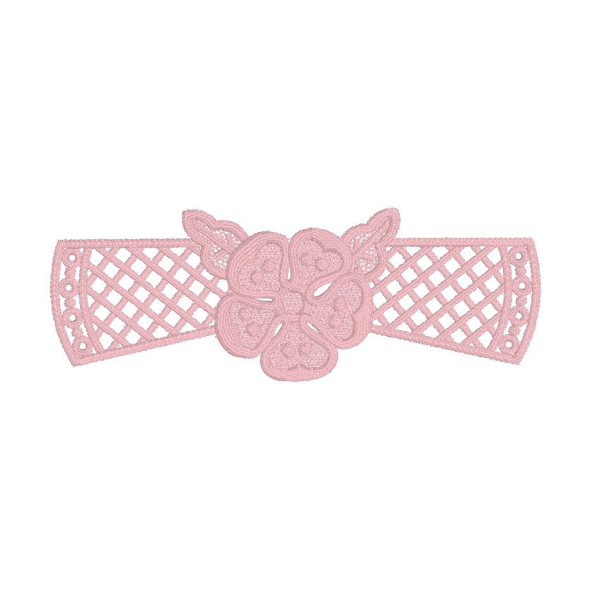 11 motifs en dentelle FSL : Anneaux serviettes