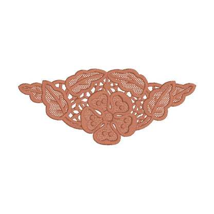 11 motifs en dentelle FSL : Anneaux serviettes