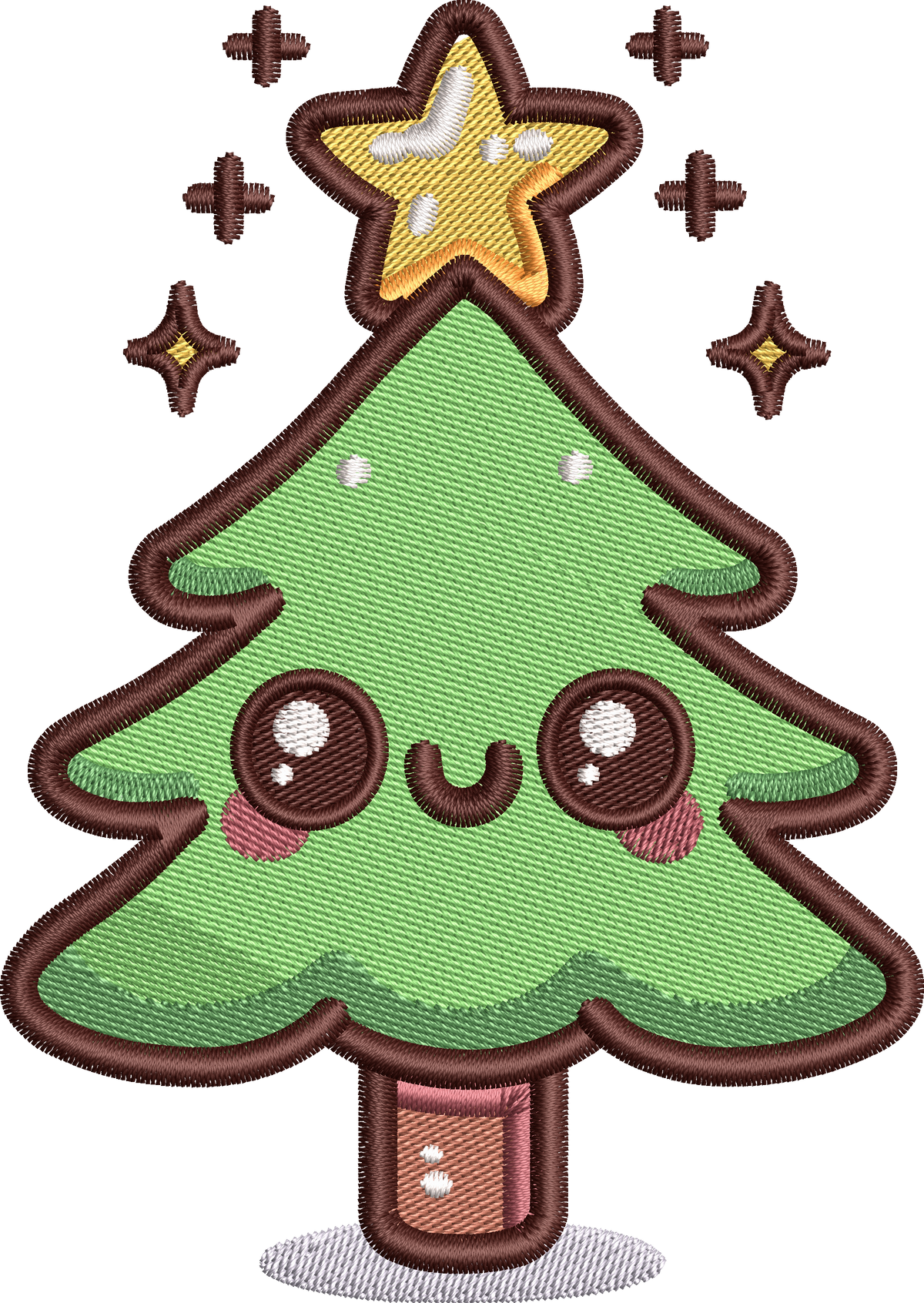 15 motifs de broderie machine : Décors de Noël