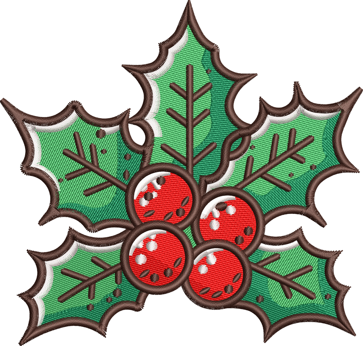 15 motifs de broderie machine : Décors de Noël