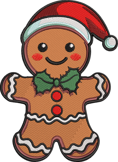 14 motifs de broderie machine : Biscuits au gingembre
